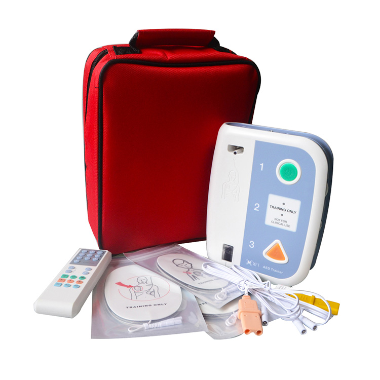 AED Trainer Automated External Defibrillator Pagtuturo ng First Aid Training para sa CPR School Bilingual Teach Tools