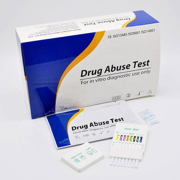 Inaprubahan ang Doa 8 Sa 1 Multi Panel Drug Of Abuse Test