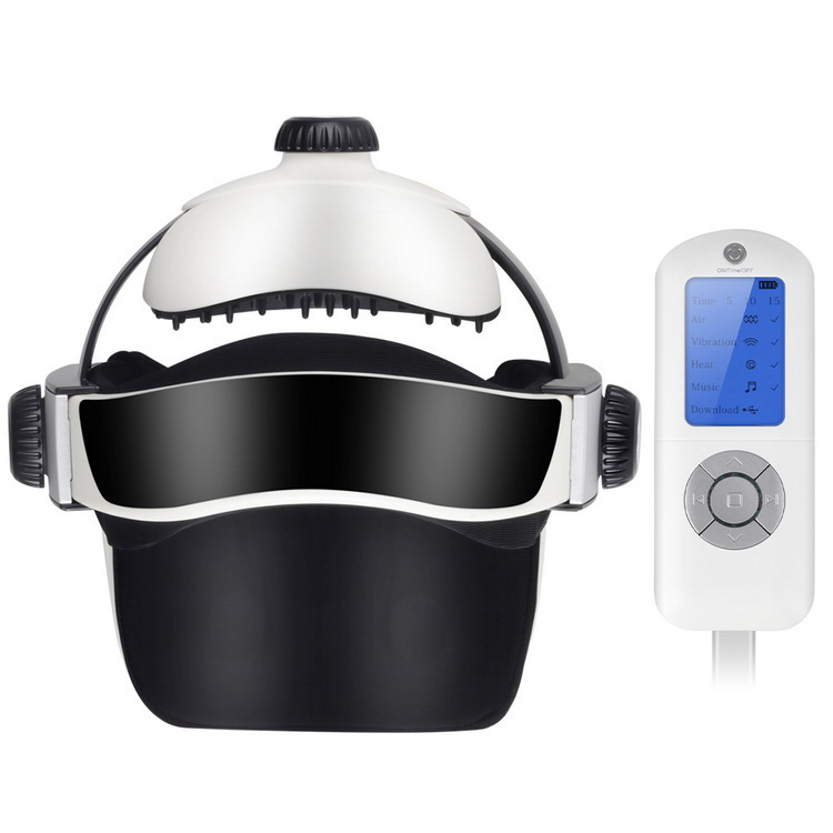 Awtomatikong Air Pressure Head Massage Helmet