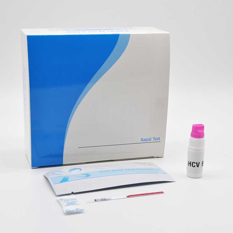 High Sensitivity Hepatitis C Virus One Step Rapid Test Strip