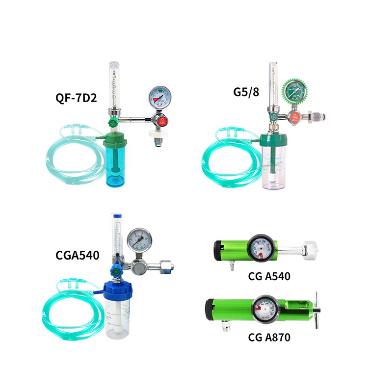 Oxygen Flow Meter at Regulator