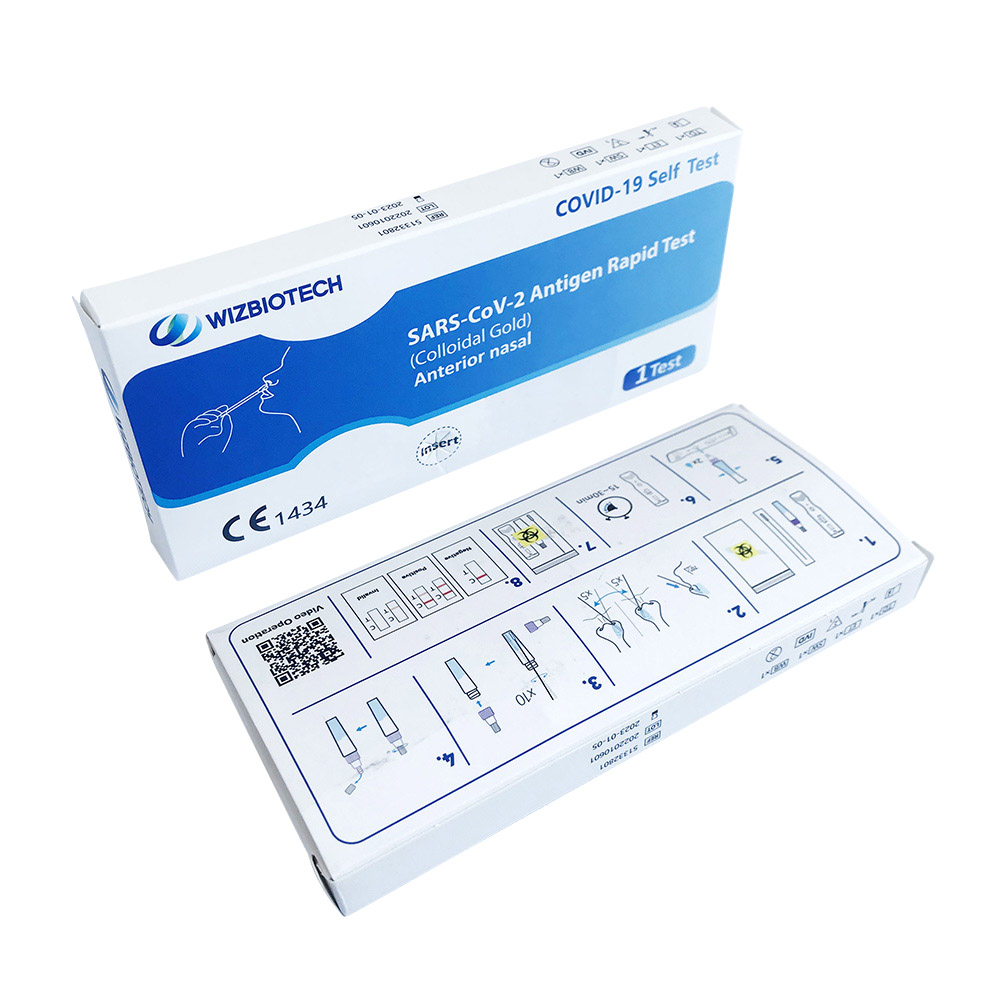 SARS-CoV-2 Antigen Rapid Test (Colloidal Gold) para sa Self Testing